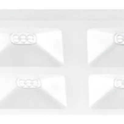 Lampada pannello LED Sylvania Quadro 1200 34W 4500lm 830 IP40 1195×295mm bianco 