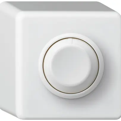 Variatore rot.AP basico 20…500VA ritardo d.fase ascendente bianco 