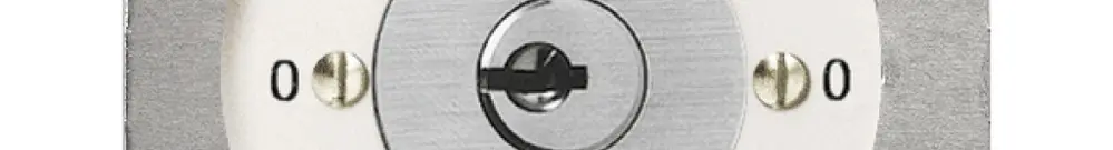 Interrupteur rotatif ENC FH 0/3P blanc, avec serrure de sûreté 