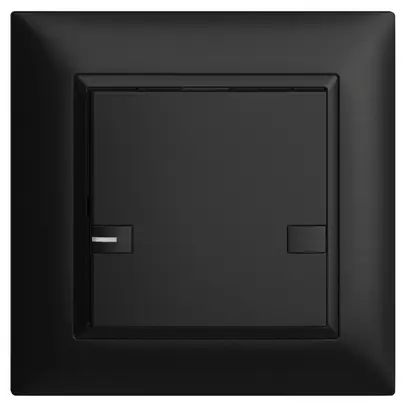 Poussoir KNX RGB ENC EDUE FMI, 250mW, a.LED RGB, 1×poussoir, comm.2×touches, no 