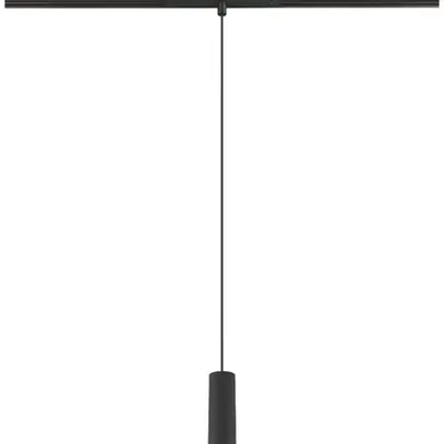 Luminaire suspendu LED SLV LALU 8W 700lm 3000K DALI Ø34.5mm noir 