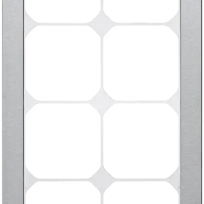 Telaio di copertura KAL.art 4×2 274×154mm acciaio pregiato spazzato 