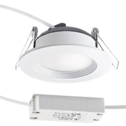 Downlight LED ESYLUX ELSA Ø68 ON/OFF 5W 4000K, bianco 