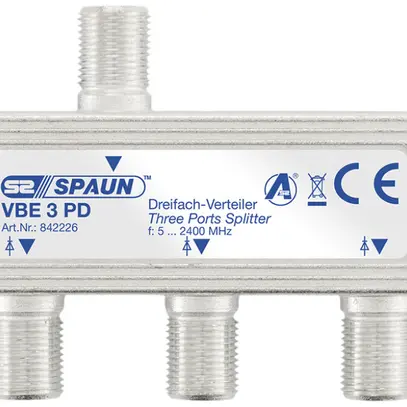 Répartiteur 3×75 ohm BVE3…01 