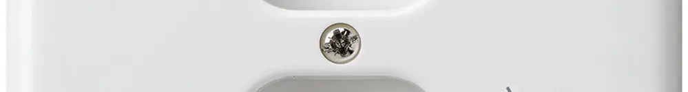 Placca di copertura grd.I 2×tipo 13/1 bianco basico 