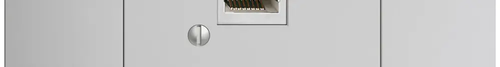 Scatola INS 1×RJ45/s 8P EDIZIOdue grc,R&M swissline 