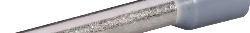 Embout de câble Ferratec DIN is. 4mm²/18mm gris 