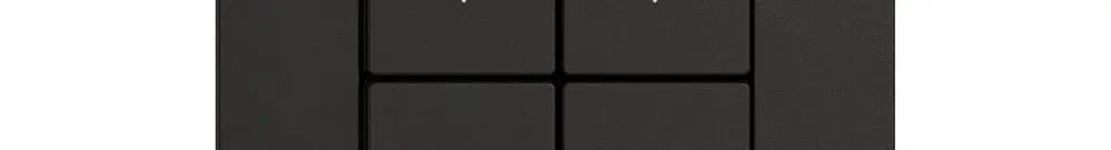 Kit di montaggio EDIZIO.liv Wiser SNAPFIX® p.dimmer 2C 4T ne 