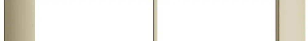 Telaio di copertura EDIZIOdue 2×3 vanille 