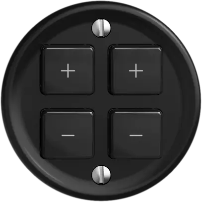 Dimmer Uni-LED 2K/4T Sdue Wiser nero 