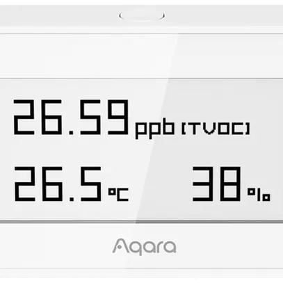 Sensore di qualità d'aria Aqara AAQS-S01 Zigbee a batteria 76×41.6×14mm 