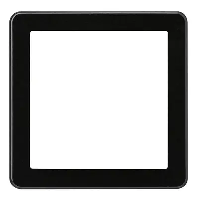 Quadro frontale Hager basico systo nero 