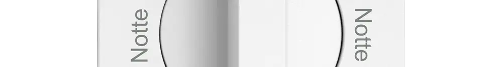 Montageset EDIZIO.liv SNAPFIX® f.Drehschalter m.Griff Not-Gio-Not-Gio ws 