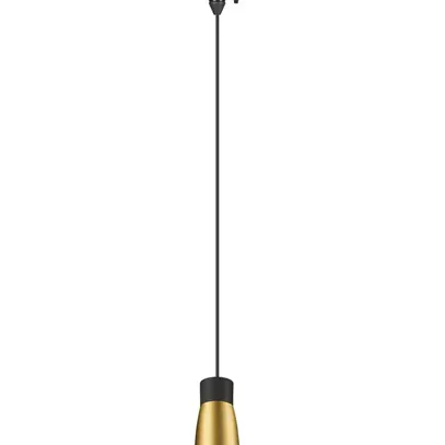 Luminaire suspendu SLV PURI 2.0 Dome AD1PH GU10 1×6W VAR Ø55mm noir/or 