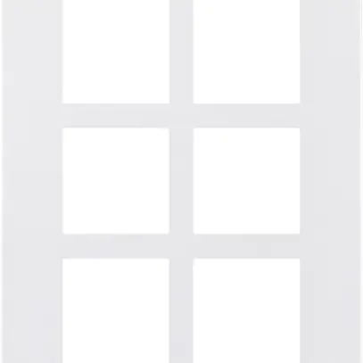 Intestazione INC Legrand Arteor 3×2, verticale, bianco 