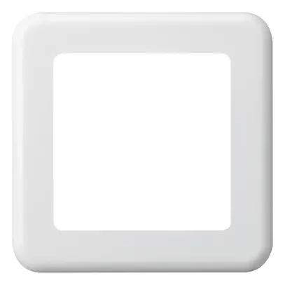 Placca di copertura INC 1×1 Hager basico 1×systo bianco 