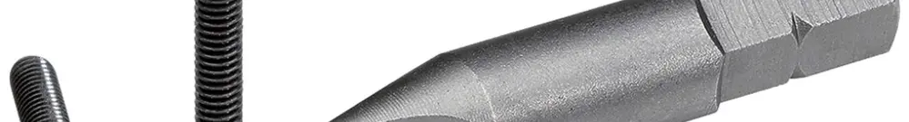 Vite anti-vandalismo Hager robusto, 16mm, nero, 100 pezzi, con utensile 