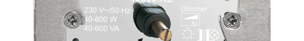 Intérieur variateur FH 40…600W illuminé coupure de phase ascendante 
