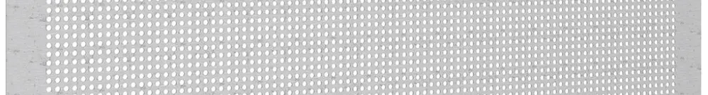 Piastra di montaggio media SE Prisma XS perforata, 494×190mm 