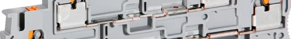 Morsetto 3 piani Push-In 0.14…4mm² grigio 