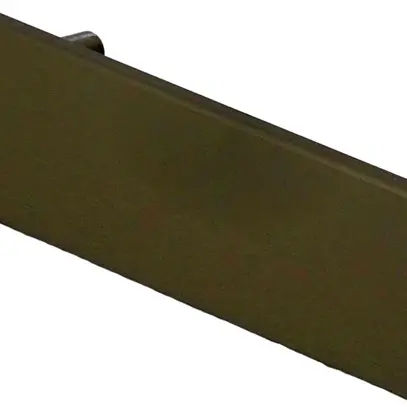Embout ELBRO 60×20mm à gauche brun doré 