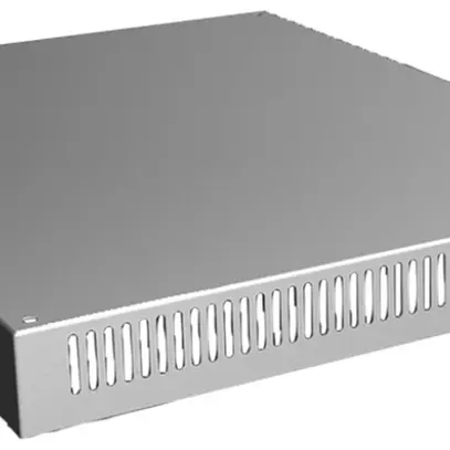 Plaque supérieure Rittal SV 9681.868 600×800mm parement du toit aéré gris 