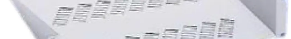 Faux-plancher Vertiv 19" 440×380mm pour T800 gris clair avec perforation 