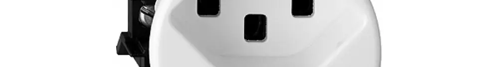 Interno AG,GUP T23 16A bianco FH, morsetti a vite 