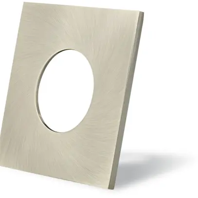 Anello decorativo DOTLUX, p.Downlight LED MULTI/MULTIsun 84×84mm ottone antico 