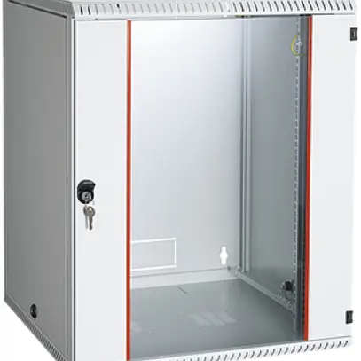 Armoire murale 19" R&M 21UH, porte vitrée, 600×997×600mm, tôle d'acier gr 