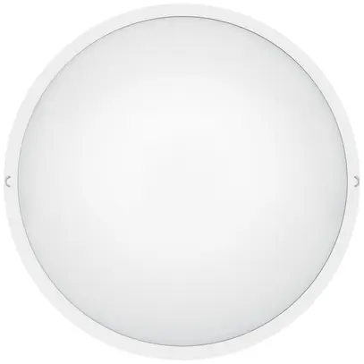 Plafoniera/lampada muro LED ASTREO 1400lm 17W HF Ø328mm antivandalo bianco 