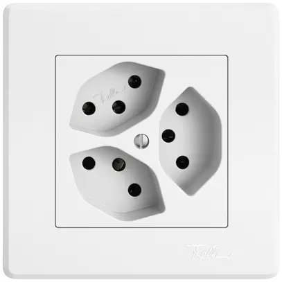 Presa INC EDIZIO.liv SNAPFIX® 3×T13 3×S bi 