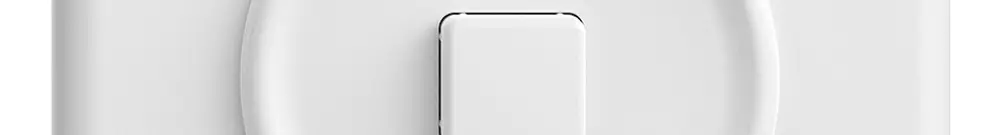 Kit de recouvrement ENC STANDARDdue pour poussoir 1×, Ø50mm, blanc 