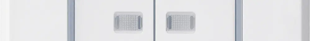 Contatto pulsante INC robusto IP55 2×1P bianco 2×illuminato per combinazione 