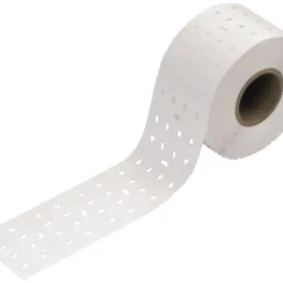 Marqueur de câble 23×5 mm blanc 1 pièce à 1000 marqueurs/bobine, vierge 