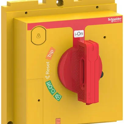 Commande rotative directe pour ComPacT NSX400-630, IP40 rouge/jaune 