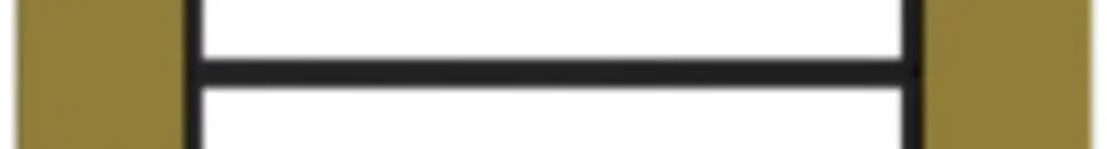 Cadre de recouvrement SIDUS 4×1/1×4 laiton 