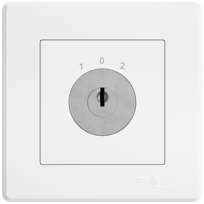 Interruttore rotativo INC EDIZIO.liv c.2×ritiro 1P 1-0-2 p=31mm bi 