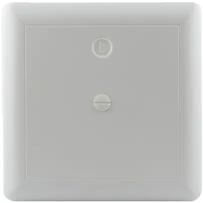 Couvercle à vis Ammer 115×115mm thermoplastique blanc 