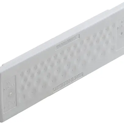 Piastra passacavi WM CABTITE EP B 24/50 142×44×12mm TPE grigio 