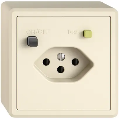 Prise FI AP EDIZIO.liv 1×T13 cr 