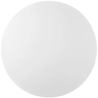 Leuchtenschirm SLV MANA 40 rund gerade Ø400×22mm weiss unifarbig 