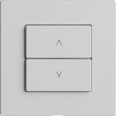 Interruttore tapparelle 1K/2T Edue Wiser grigio chiaro 