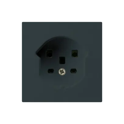 Prise HA kallysto type 25 avec bornes enfichables noir 