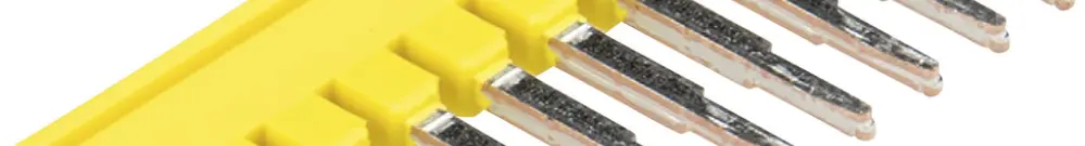 Traversa di connessione Wieland IVB WKF, 10L, 1.5mm², 4.2mm, giallo 