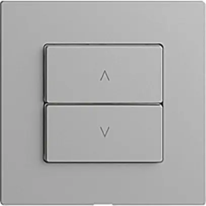 Stazione secondaria per interruttore tapparelle 1c/2t WLAN Edue Wiser silver 