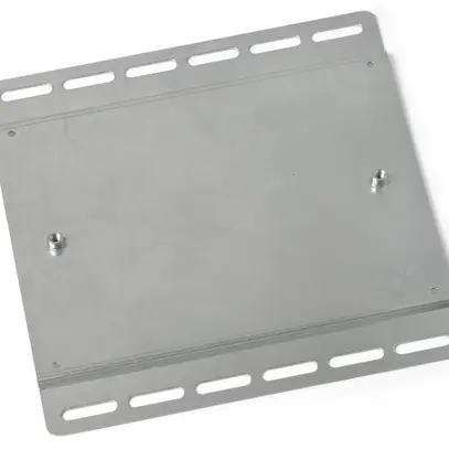 Plaque de montage WAGO WINSTA, pour distributeur, 190×204.3×1mm 