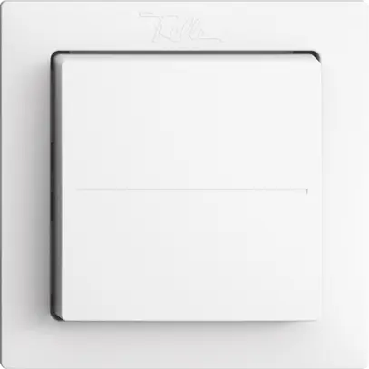 Pulsante RF EnOcean Feller EDIZIOdue F, 2c/1t, senza batterie, bianco 