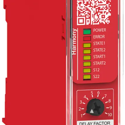 Relè di sicurezza SE XPSBAT, 2funzioni/1circuito, 24V 2Chnr/1Chr/1T PLe mol. 