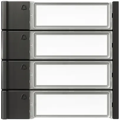 Module touches d'appel Siedle Vario système bus 4 12V gris 